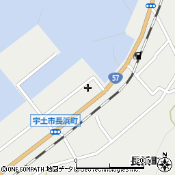 熊本県宇土市長浜町2040周辺の地図
