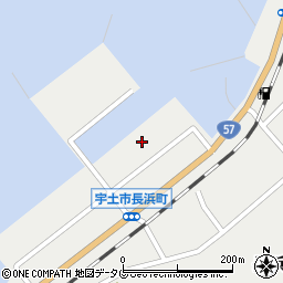 熊本県宇土市長浜町2078周辺の地図