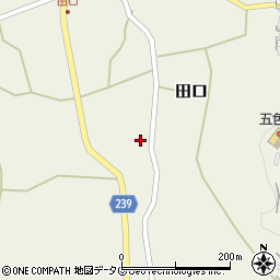 熊本県上益城郡甲佐町田口1160周辺の地図