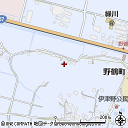 熊本県宇土市野鶴町388周辺の地図