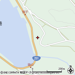 長崎県雲仙市小浜町飛子3044周辺の地図