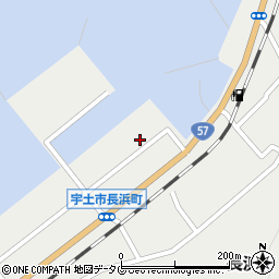 熊本県宇土市長浜町2060周辺の地図