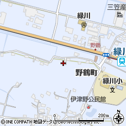 熊本県宇土市野鶴町316周辺の地図