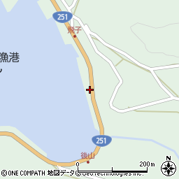 長崎県雲仙市小浜町飛子3035周辺の地図