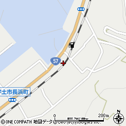 熊本県宇土市長浜町360周辺の地図