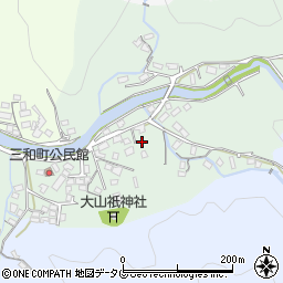 長崎県長崎市三和町110周辺の地図