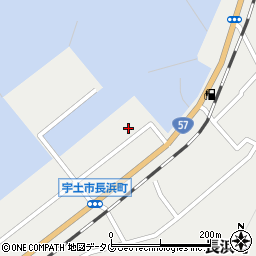 熊本県宇土市長浜町2061周辺の地図