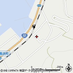 熊本県宇土市長浜町349周辺の地図
