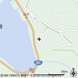 長崎県雲仙市小浜町飛子3043周辺の地図