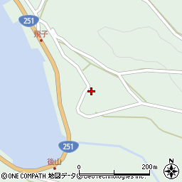長崎県雲仙市小浜町飛子2963周辺の地図