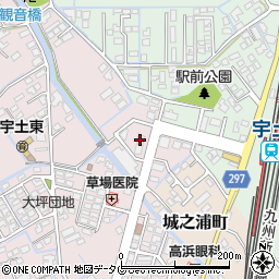 富田薬品株式会社　宇土営業所周辺の地図