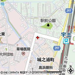 東進衛星予備校宇土駅前校周辺の地図
