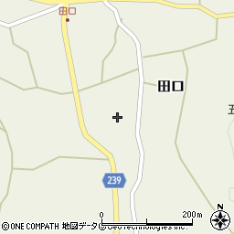 熊本県上益城郡甲佐町田口1158周辺の地図