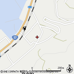 熊本県宇土市長浜町328-7周辺の地図