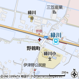 熊本県宇土市野鶴町294周辺の地図