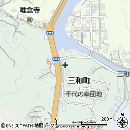 長崎県長崎市三和町334周辺の地図