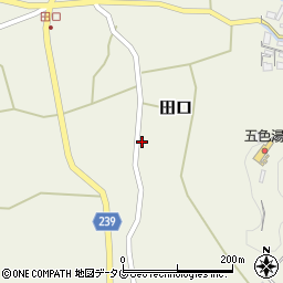 熊本県上益城郡甲佐町田口218周辺の地図