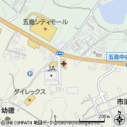 ＪＡごとう周辺の地図