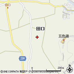 熊本県上益城郡甲佐町田口216-1周辺の地図