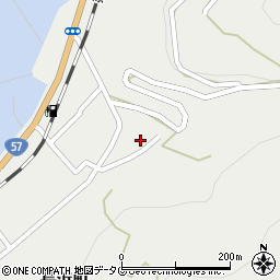 熊本県宇土市長浜町309周辺の地図