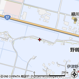 熊本県宇土市野鶴町387周辺の地図