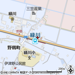 熊本県宇土市野鶴町231周辺の地図