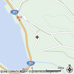 長崎県雲仙市小浜町飛子3062周辺の地図