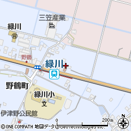 熊本県宇土市野鶴町230周辺の地図