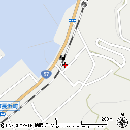熊本県宇土市長浜町354周辺の地図