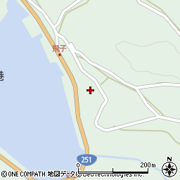 長崎県雲仙市小浜町飛子3080周辺の地図