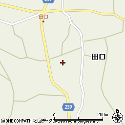 熊本県上益城郡甲佐町田口1154周辺の地図