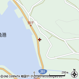 長崎県雲仙市小浜町飛子3104周辺の地図