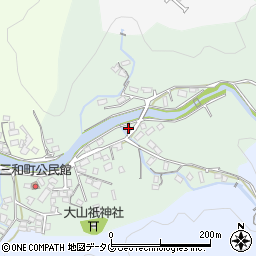 長崎県長崎市三和町18周辺の地図