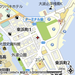 長崎新聞五島中央販売センター周辺の地図