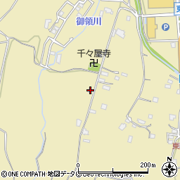 熊本県熊本市南区城南町東阿高1676周辺の地図