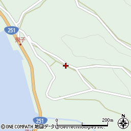 長崎県雲仙市小浜町飛子2945周辺の地図