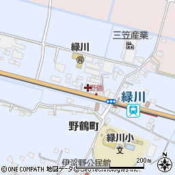 熊本県宇土市野鶴町303周辺の地図