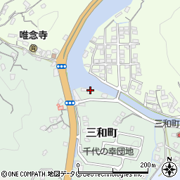 長崎県長崎市三和町303周辺の地図