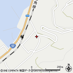 熊本県宇土市長浜町297周辺の地図