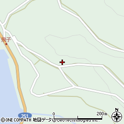 長崎県雲仙市小浜町飛子3194周辺の地図