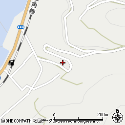 熊本県宇土市長浜町277周辺の地図