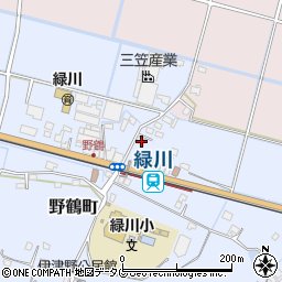 熊本県宇土市野鶴町240周辺の地図