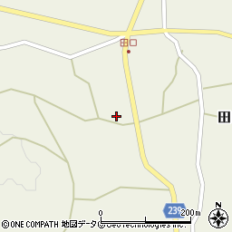 熊本県上益城郡甲佐町田口1238周辺の地図
