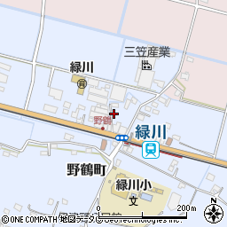 熊本県宇土市野鶴町279周辺の地図