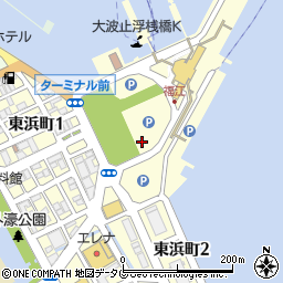 長崎県五島市東浜町周辺の地図