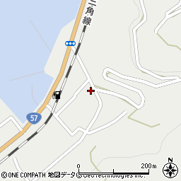 熊本県宇土市長浜町291周辺の地図