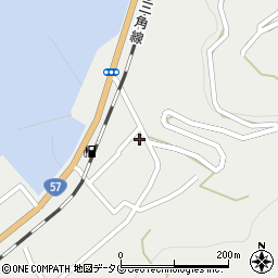 熊本県宇土市長浜町290周辺の地図