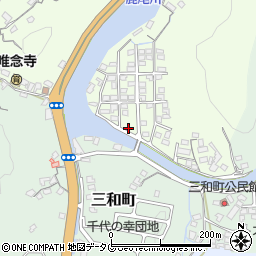 長崎県長崎市磯道町553周辺の地図