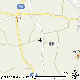 熊本県上益城郡甲佐町田口1167-1周辺の地図