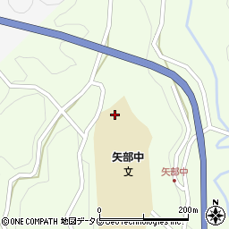 熊本県上益城郡山都町城平493周辺の地図